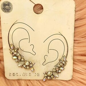 Brand New FOREVER 21 RHINESTONE EAR CUFF